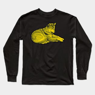 Lying wolf Long Sleeve T-Shirt